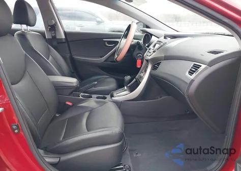 2013 Hyundai Elantra Limited z USA, uszkodzony, nr VIN KMHDH4AE1DU736077